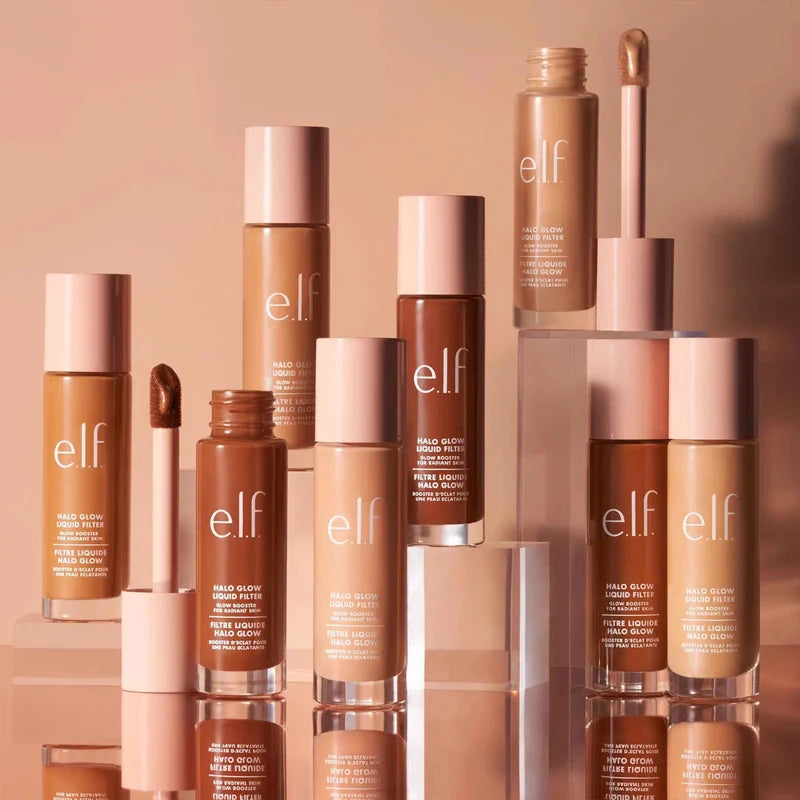 Elf Primer Liquid Foundation Fit Closely Concealer Brighten Contour Gel-based Long-wearing Moisturizing Facial Base Gloss Makeup