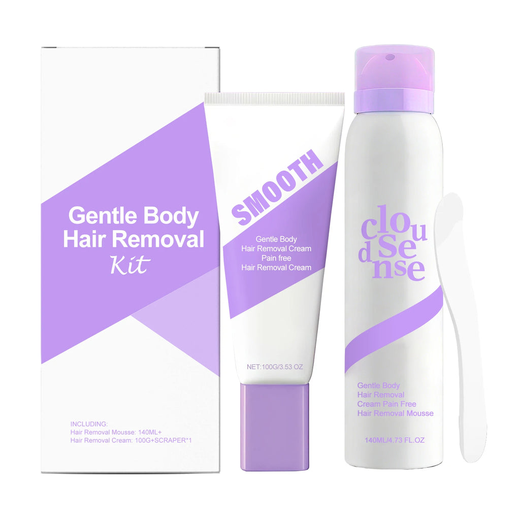 Hair Removal Cream Underarm Leg Intimate Areas Painless Hair Remover Growth Inhibitor Soothing Gentle Permanent Depilatory Cream