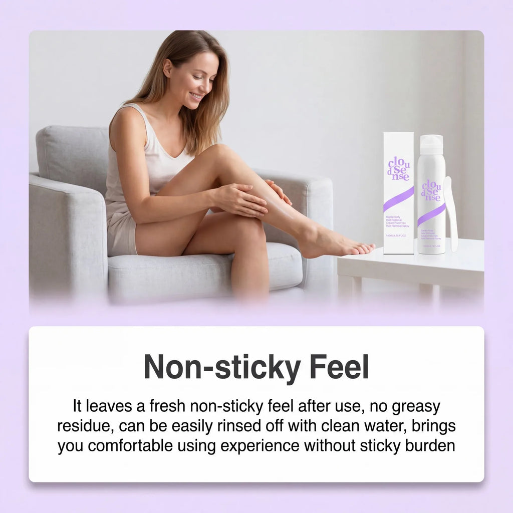 New 2026 Hair Removal Spray Underarm Private Body Leg Hair Growth Inhibitor Depilatory Cream Painless Gentle Formula 140ml