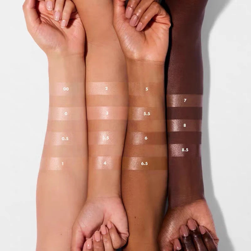 Elf Primer Liquid Foundation Fit Closely Concealer Brighten Contour Gel-based Long-wearing Moisturizing Facial Base Gloss Makeup