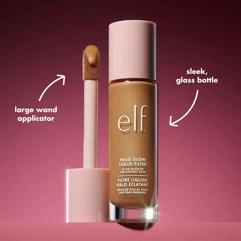 Elf Primer Liquid Foundation Fit Closely Concealer Brighten Contour Gel-based Long-wearing Moisturizing Facial Base Gloss Makeup